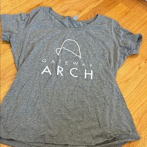 Gray Gateway Arch T-Shirt